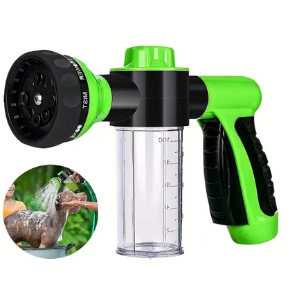 Pet Dog Wash Outdoor, High-Pressure Pet Shower Sprayer Dog Shower Brush And Pet Grooming, Car Washing, Pet Bathing